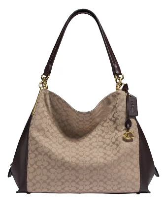 Coach Signature Jacquard Dalton 31 Shoulder Bag