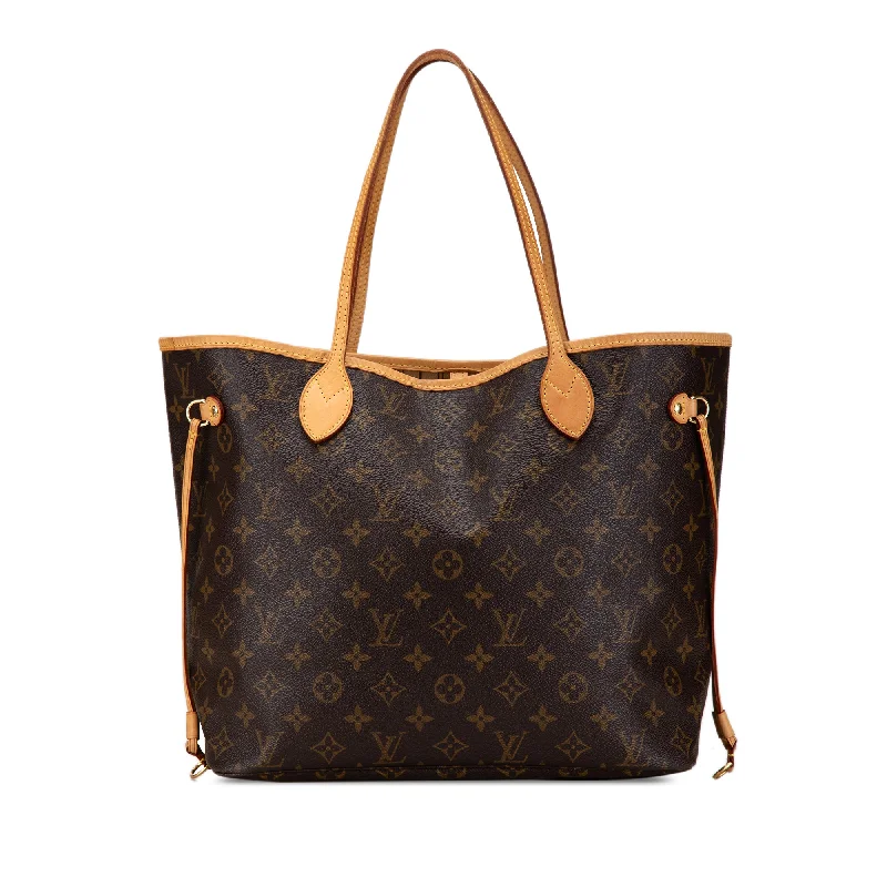 Brown Louis Vuitton Monogram Neverfull MM Tote Bag