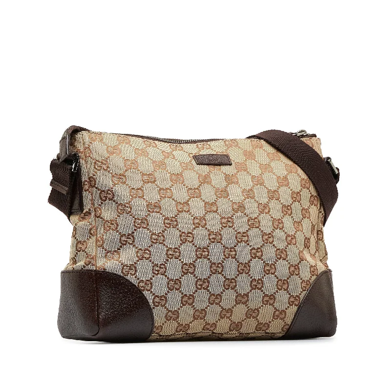 GUCCI GG Canvas Crossbody Crossbody Bag