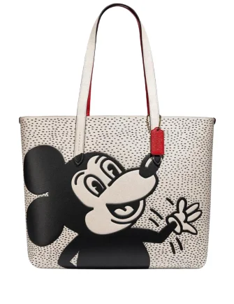 Coach Disney Mickey Mouse X Keith Haring Highline Tote