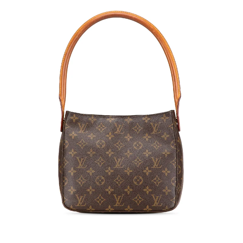 Brown Louis Vuitton Monogram Looping MM Shoulder Bag