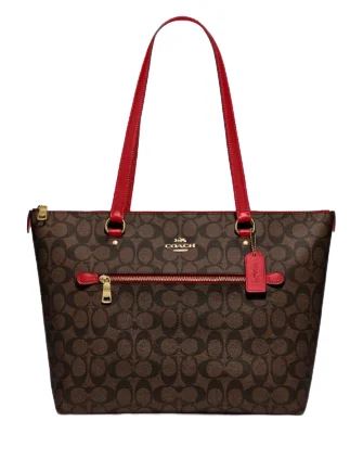 Coach Gallery Tote In Signature Canvas