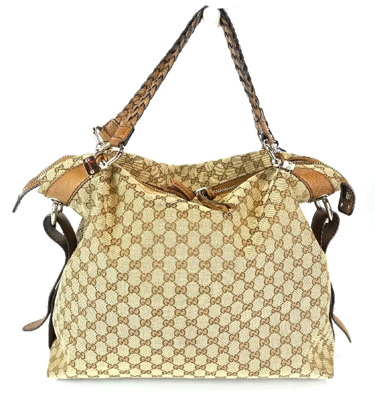 Bamboo Bar Monogram Canvas Large Bag