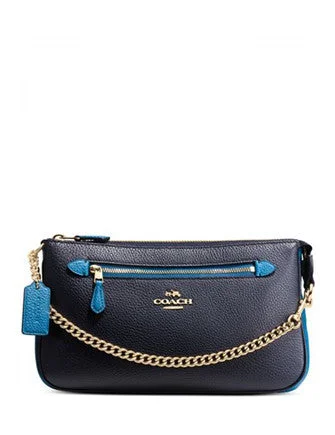 Coach Nolita Wristlet 24 in Colorblock Leather