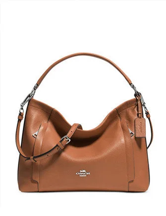 Coach Scout Hobo Shoulder Bag in Pebble Leather