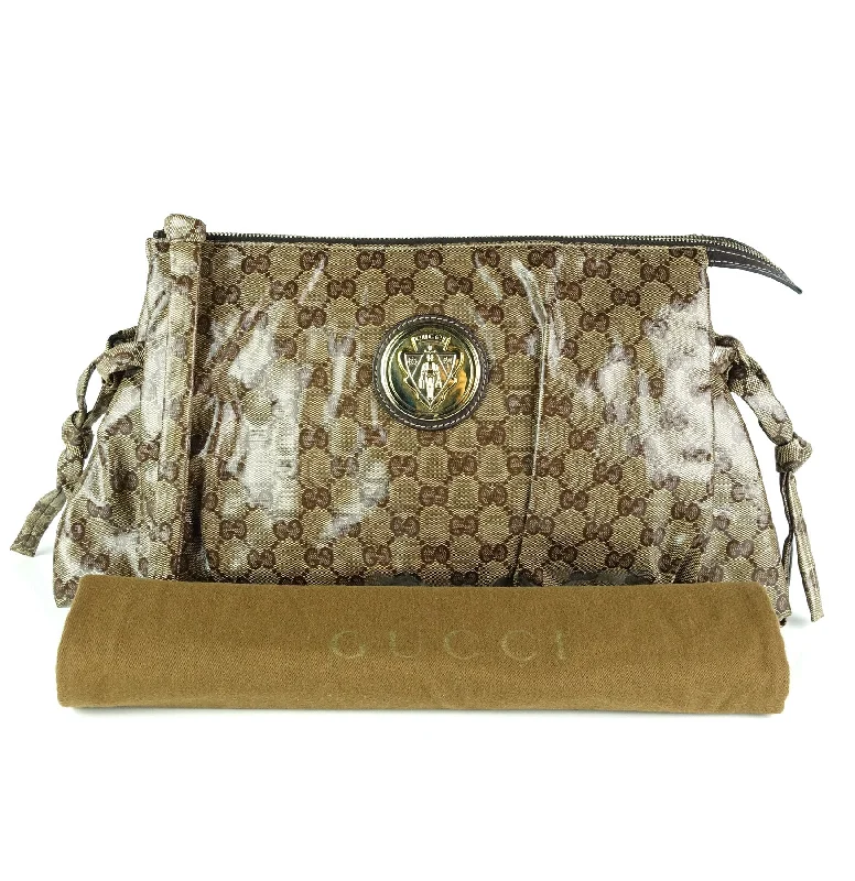 Hysteria Coated Monogram Canvas Clutch Bag