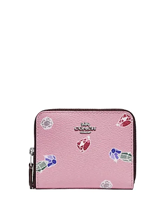 Coach Disney X Small Zip Around Wallet Snow White Gems Print