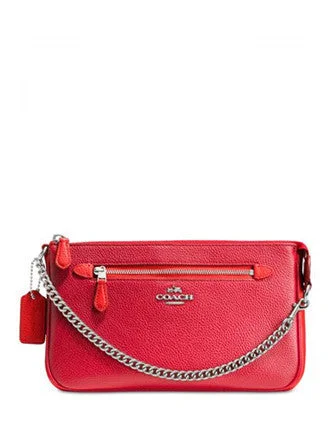 Coach Nolita Wristlet 24 in Colorblock Leather