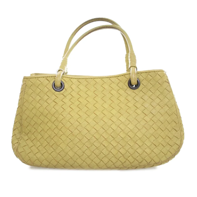 Green Bottega Veneta Mini Intrecciato Tote