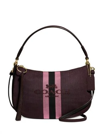 Coach Horse And Carriage Jacquard Sutton Crossbody