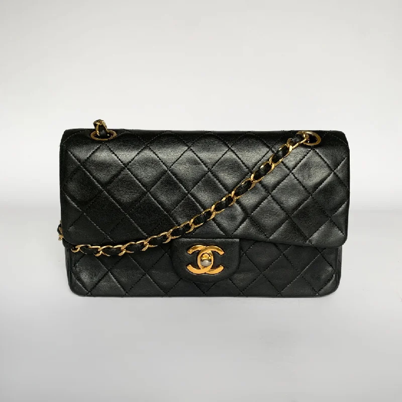 Chanel Classic Double Flap Bag Small Lambskin Leather