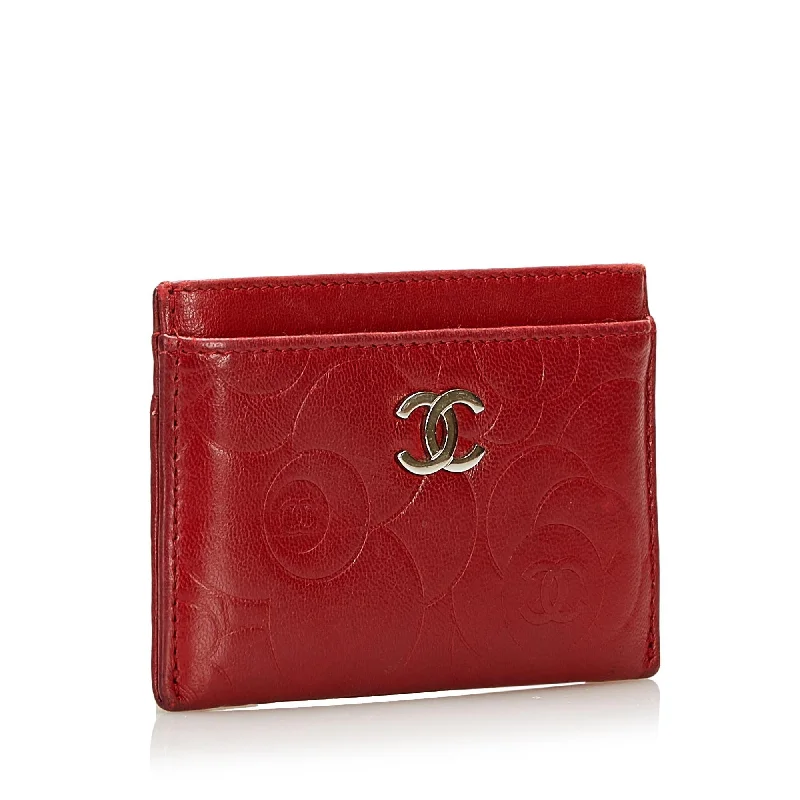 Chanel Camellia Card Holder (36027)