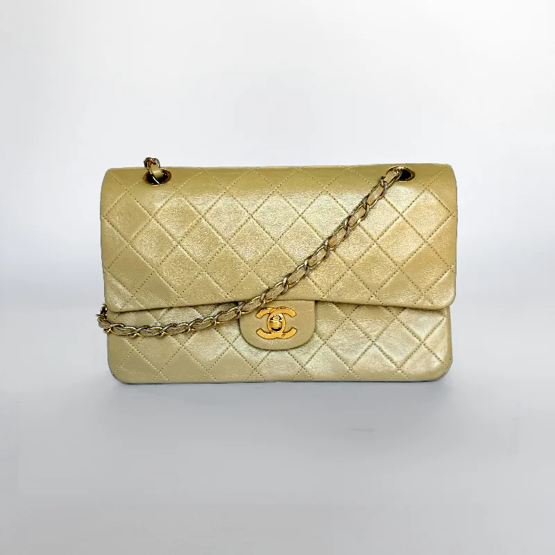 Chanel Classic Double Flap Bag Lambskin Leather