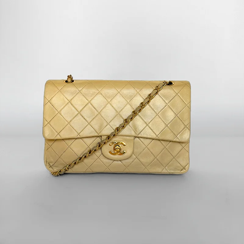 Chanel Classic Double Flap Bag Medium Lambskin Leather