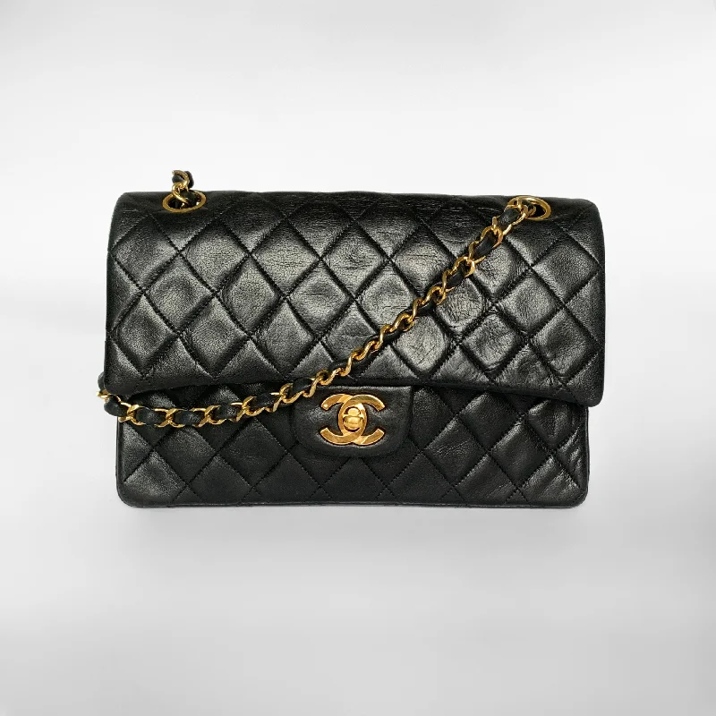 Chanel Classic Double Flap Bag Small Lambskin Leather